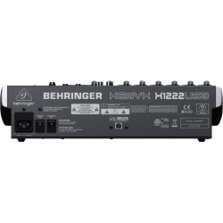 Behringer XENYX X1222USB Mezcladora de audio USB