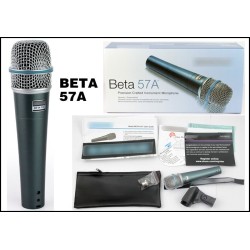 Shure BETA 57A Micrófono para instrumentos - Plaza Music Perú