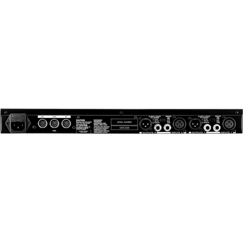 BEHRINGER FEEDBACK DESTROYER 「DSP 1100P」 Behringer Model DSP1100P Automatic Feedback Destroyer Pro - Great