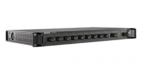 Shure SCM820-DAN Mezcladora automatica digital de 8 canales