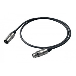 Proel BULK250 LU05 Cable de Micrófono 0.5 mts.