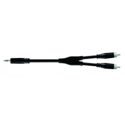 Proel BULK540 LU18 Cable miniplug estéreo a 2 RCA 
