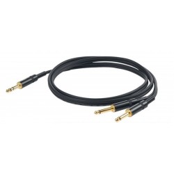 Proel CHLP210 LU5 Cable plug estéreo a 2 plug mono