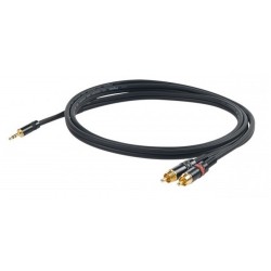 Proel CHLP215 LU3 Cable miniplug estéreo a 2 RCA