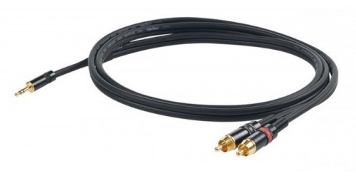 Proel CHLP215 LU5 Cable miniplug estéreo a 2 RCA