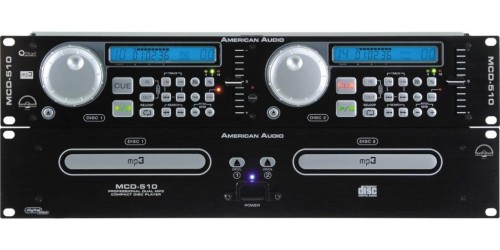 American Audio MCD-510 Reproductor de CD y Mp3 Dual