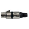 Proel XLR3FVPROBK Conector XLR Hembra Negro (Pack) 