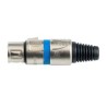 Proel XLR3FVPROBL Conector XLR Hembra Azul (Pack) 