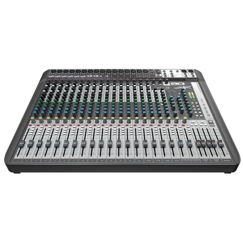 Soundcraft Signature 22 MTK Mezcladora Analógica de 22 Canales