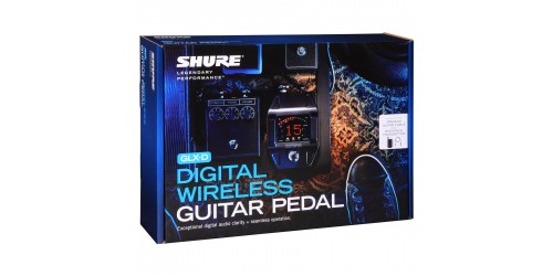 Shure GLXD16 Pedal de Guitarra y Bajo Inalámbrico