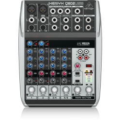 Behringer XENYX Q802USB Mezcladora Analógicad