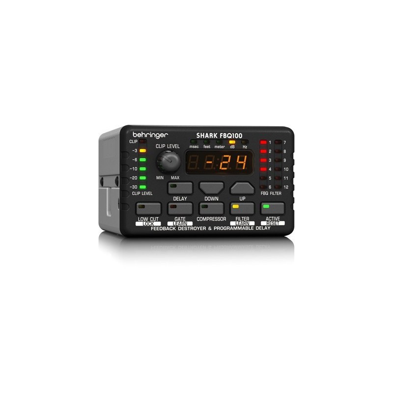 Behringer FBQ100 Supresor de Feedback - Plaza Music Perú