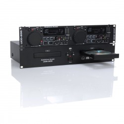American Audio UCD-200 MKII Reproductor de CD Doble, Entradas USB