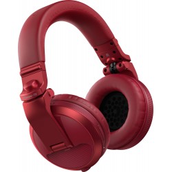 Pioneer HDJ-X5BT-R Audífonos Circumaurales para DJ Inalámbrica con Bluetooth (Rojo)