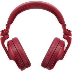 Pioneer HDJ-X5BT-R Audífonos Circumaurales para DJ Inalámbrica con Bluetooth (Rojo)