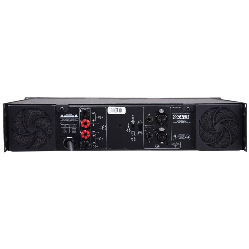 CREST AUDIO　クレストオーディオ CA4　ステレオパワーアンプ　プロ パワーアンプ CREST AUDIO CA4 Professional Power Amplifier クレスト