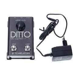 TC Helicon DITTO MIC LOOPER Pedal para Micrófono