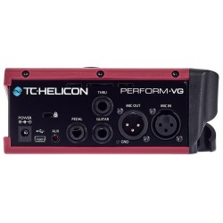 TC Helicon PERFORM-VG Pedal para Micrófono y Guitarra Acústica