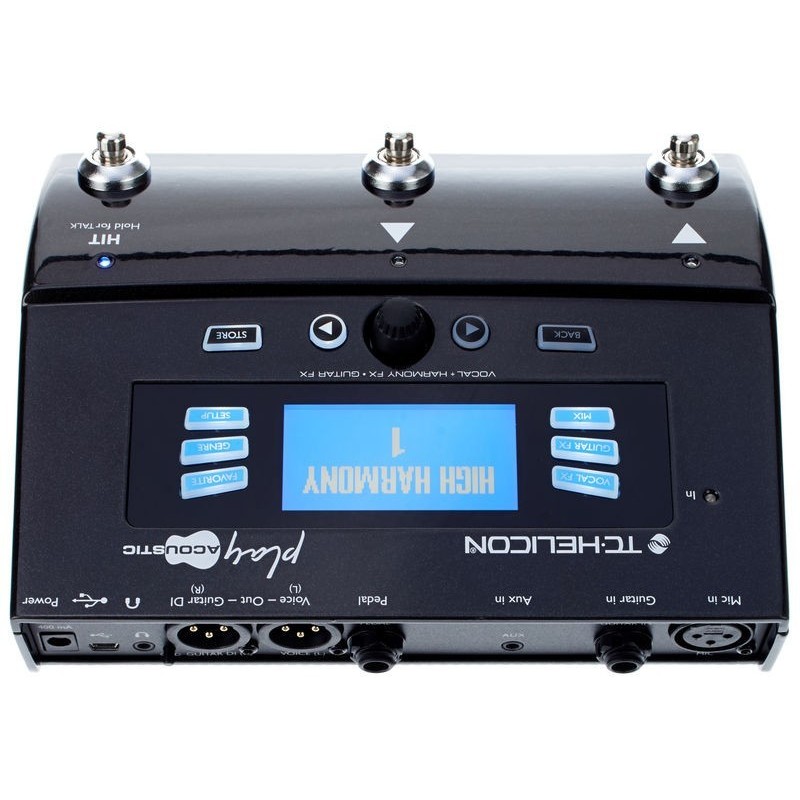 TC Helicon VOICETONE R1 Pedal De Reverb Para Micrófono