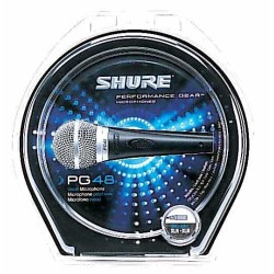 Shure PG48 Micrófono Vocal - Plaza Music Perú