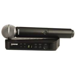 Shure BLX24/SM58 Sistema de Micrófono Inalámbrico con SM58