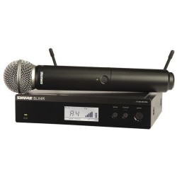 Shure BLX24R/SM58 Sistema Inalámbrico de Mano en Rack con SM58