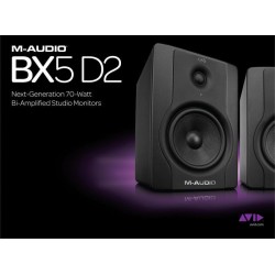 M-Audio BX5 D2 Monitores de Estudio - Plaza Music Perú