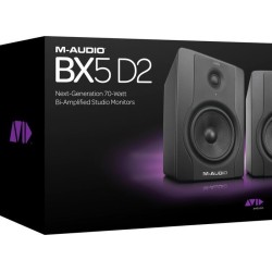 M-Audio BX5 D2 Monitores de Estudio - Plaza Music Perú