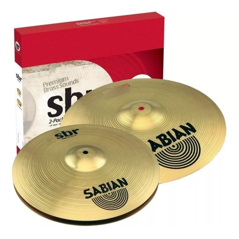 Sabian SBR5002 SBR-2PACK Set de 2 platillos – Plaza Music Perú