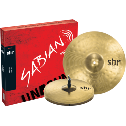 Sabian SBR5001 Set de Platillos SBR First Pack Hihat de 13″ y Crash de 16″