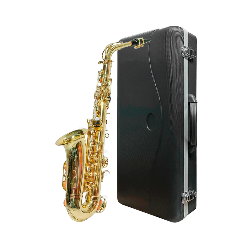 Risetone JBAS-200L Saxo Soprano Curvo Yellow Brass