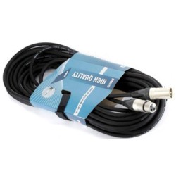 MRS BKSTG-X3M-X3F-6 Cable de Micrófono XLR a XLR 6 Mts Plaza Music