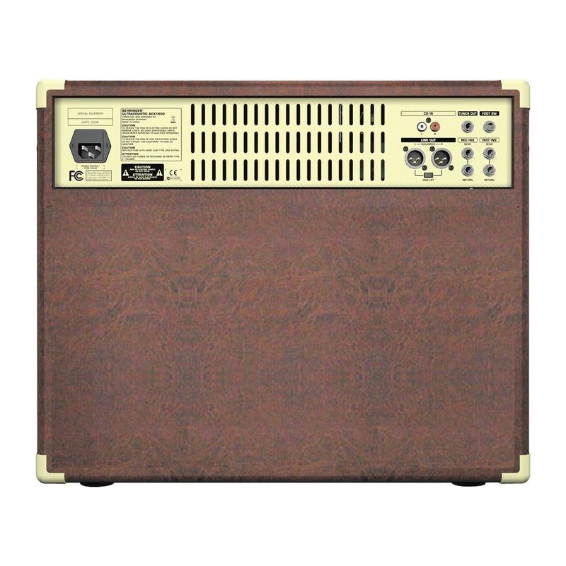 Behringer ULTRACOUSTIC ACX1800 Amplificador de guitarra Behringer ULTRACOUSTIC ACX1800 Amplificador de guitarra
