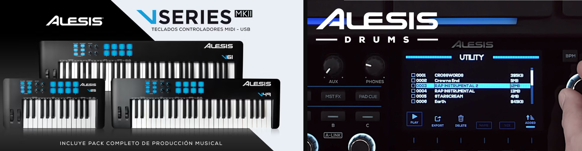 Alesis marca profesional